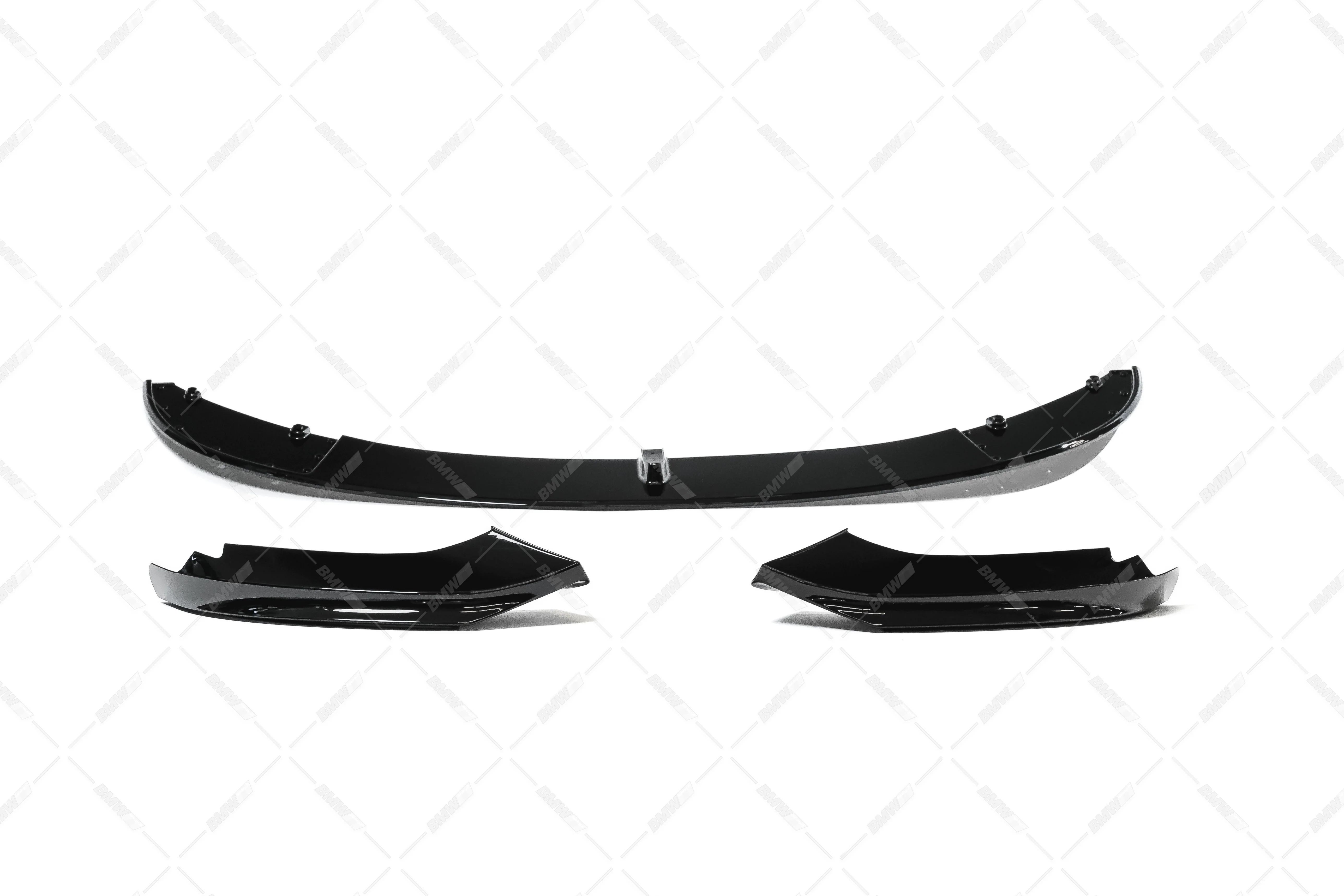 BMW F32 F33 F36, M-Performance etupuskurin lippa kiiltävän musta - Image 6